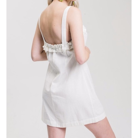 Winston White Letta Linen Dress - Picture 3 of 4